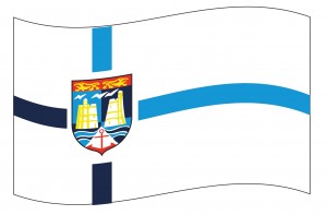 Commune SAINT-VAAST-LA-HOUGUE  logo Drapeau flot bonne qual