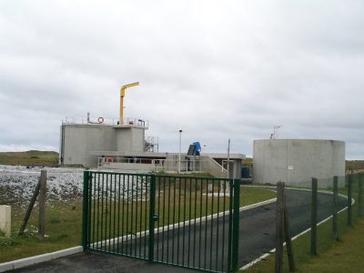 Vue générale de la station de la zone Logimer de Bréville sur Mer (Manche) (@SMEL)