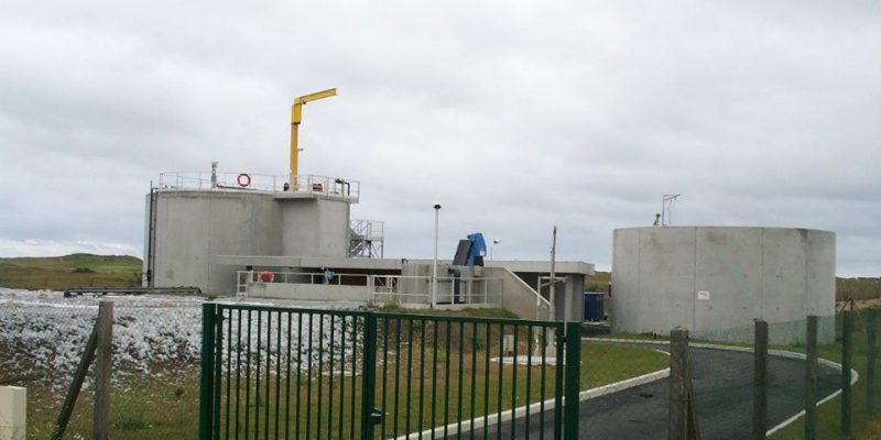 Vue générale de la station de la zone Logimer de Bréville sur Mer (Manche) (@SMEL)