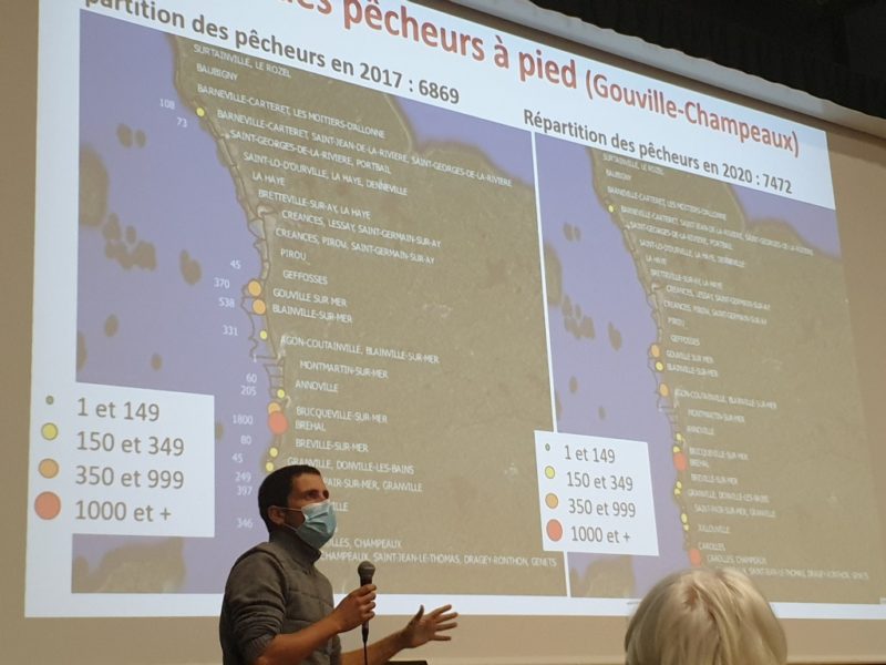 Maxime Spagnol, médiateur de l’estran sur la côte Ouest du département de la Manche (@SMEL)